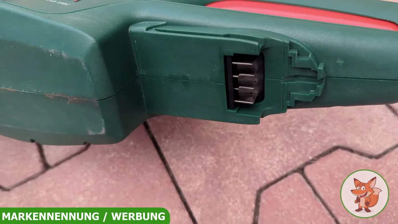 Die Akkuaufnahme ist mit den 18-Volt-Akkus der herstellerübergreifenden Power for All Alliance kompatibel.