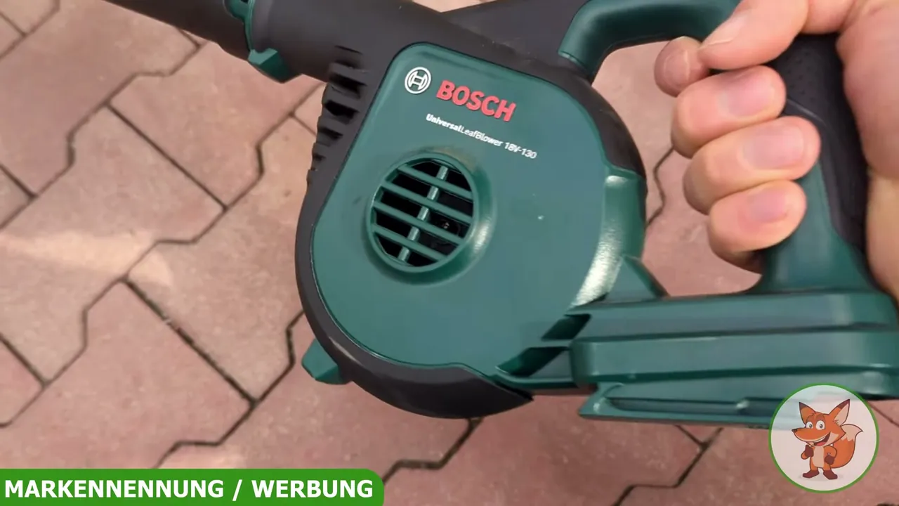Der ergonomische Griff sorgt für eine bequeme Führung, betrieben wird das Gerät mit 18V-Akkus der Power for All Alliance.