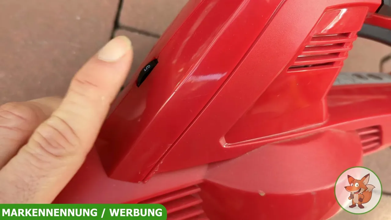 Mit der integrierten Drehzahlregelung lässt sich die Blasleistung je nach Anforderung stufenweise dosieren.