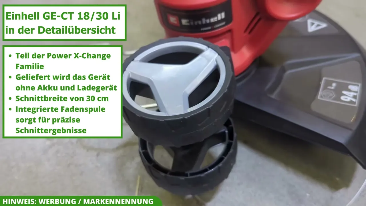 Meiner Meinung nach erleichtern die Führungsräder das exakte Schneiden sauberer Rasenkanten enorm.