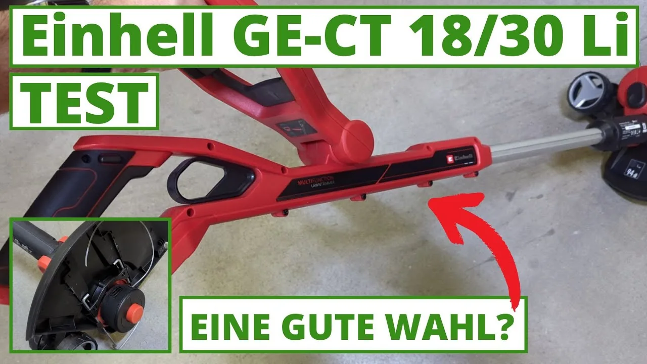 Video: Einhell GE-CT 18/30 Li-Solo