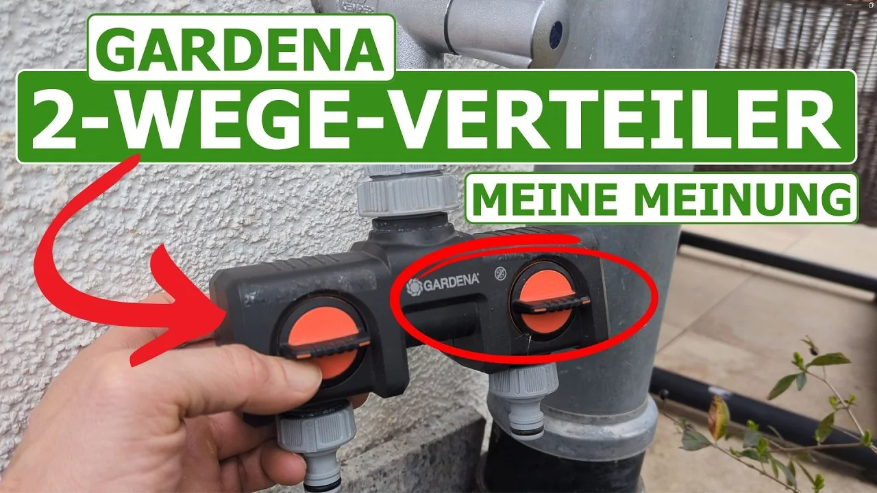 Video: Gardena 2-Wege-Verteiler
