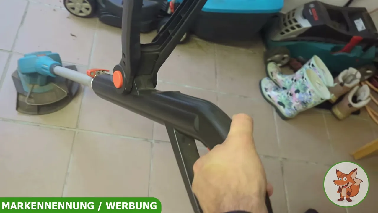 In meinem Test lässt sich der Trimmer dank des geringen Gewichts von nur 2,4 kg super handlich führen.