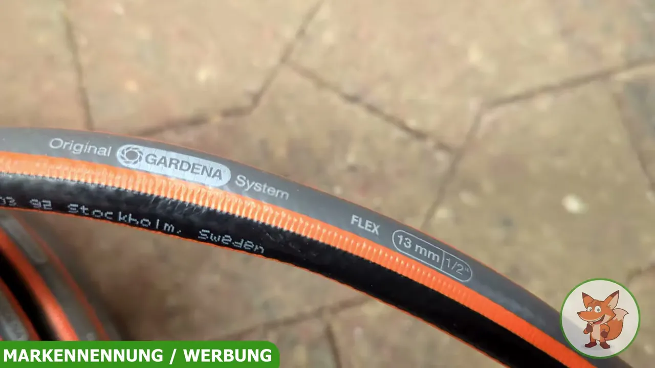 Das Power-Grip-Profil des Comfort Flex sorgt für eine spürbar bessere Haltekraft zwischen Schlauch und Gardena Stecksystem.