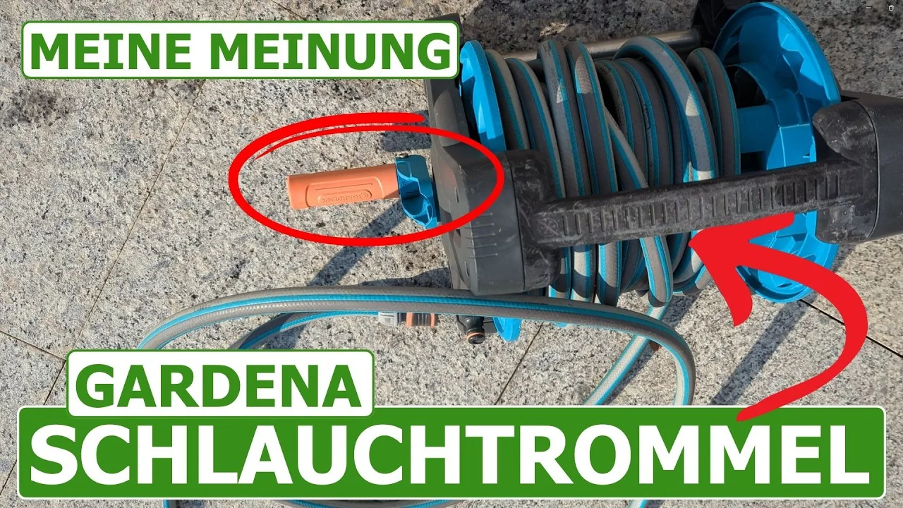 Video: Gardena Classic Schlauchtrommel 10