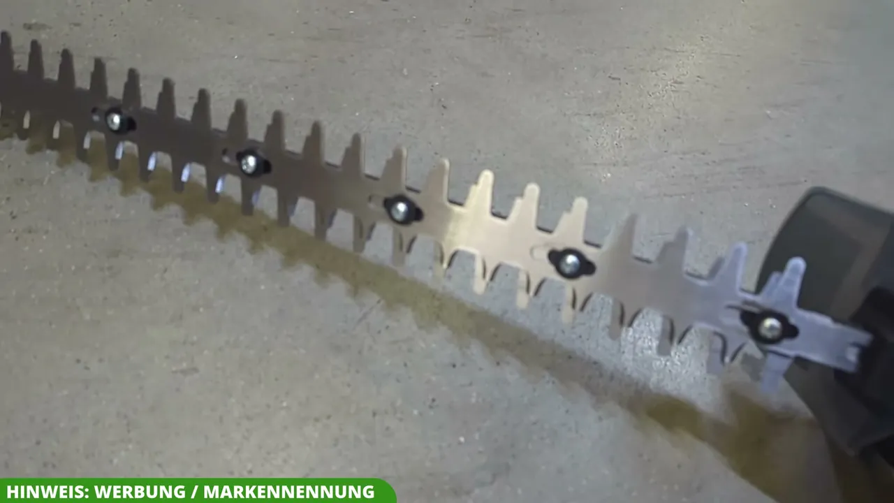 Meiner Meinung nach sorgen die diamantgeschliffenen Messer mit 50 cm Schnittlänge für ein besonders sauberes Schnittbild.