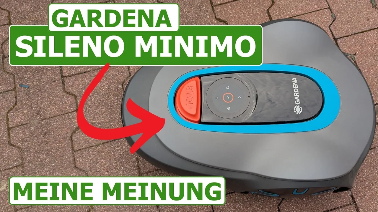 Video: Gardena SILENO minimo 250 m²