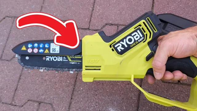 RYOBI RY18PSX10A-0 Akku-Astsäge