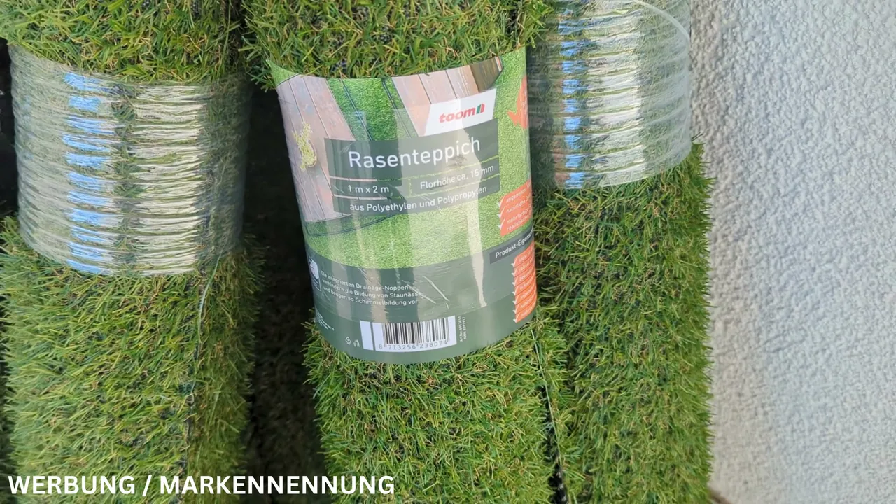 Meiner Meinung nach sind die handlichen Rollenmaße von 1 x 2 Metern perfekt für den Balkon geeignet.