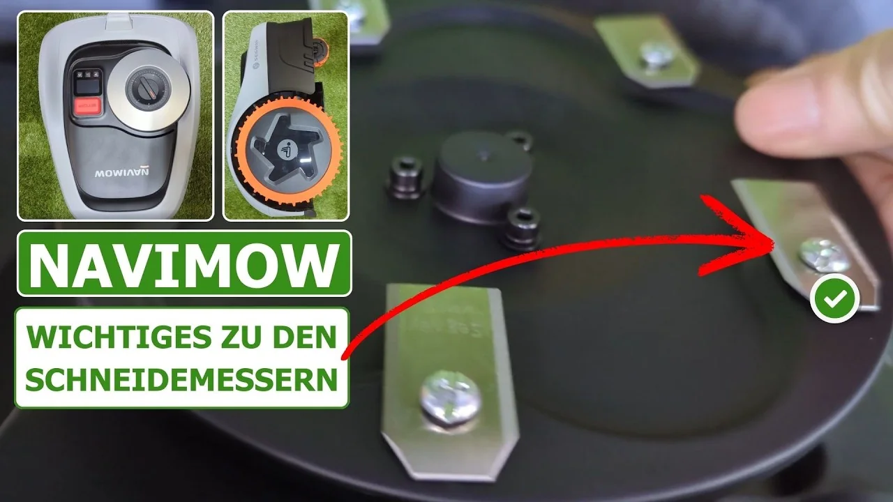 Video: Segway Navimow Klingen Ersatzmesser Plus
