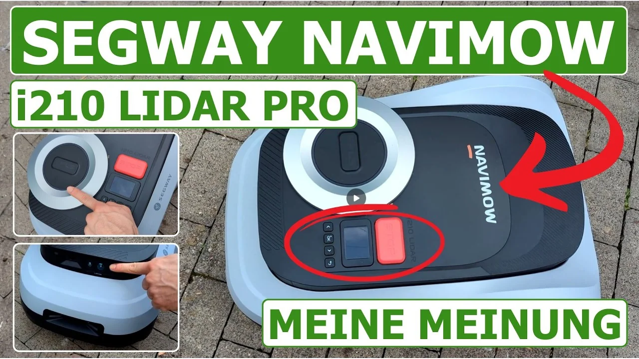 Video: Segway Navimow i210 LiDAR Pro