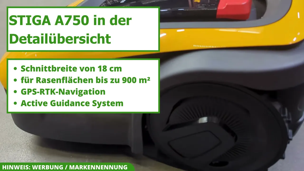 Ich finde die kabellose Navigation per RTK-AGS genial, weil man sich das lästige Verlegen von Begrenzungskabeln spart.