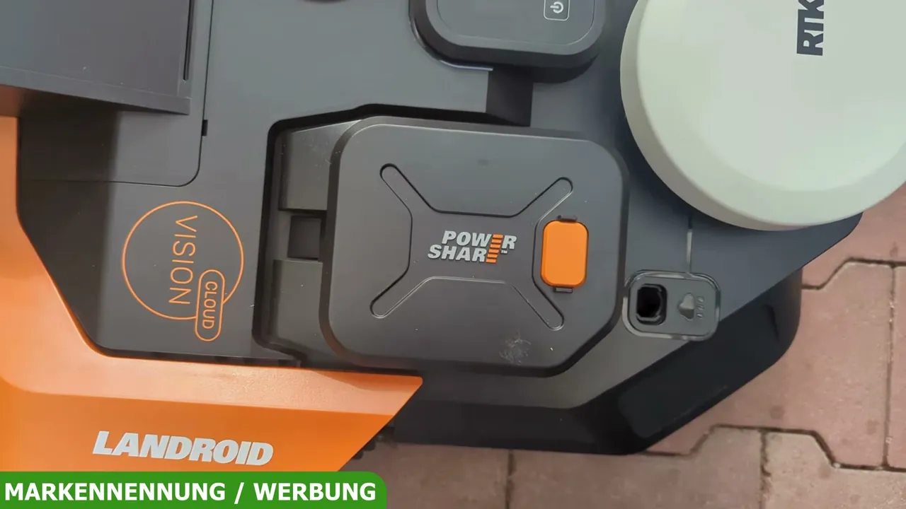 Das integrierte Power Share Akkusystem lässt sich flexibel auch für andere kompatible Geräte des Herstellers nutzen.