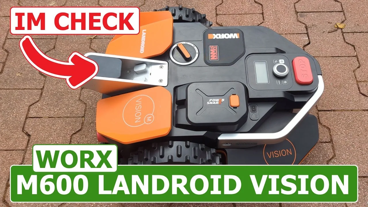 Video: WORX Landroid Vision M600